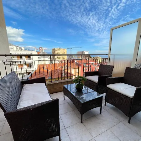 Apartment Nice Renting - Curie - Luxury Terrace Sea View Princely Palace - Odeon Tower - Ac - Fully Equipped Beausoleil